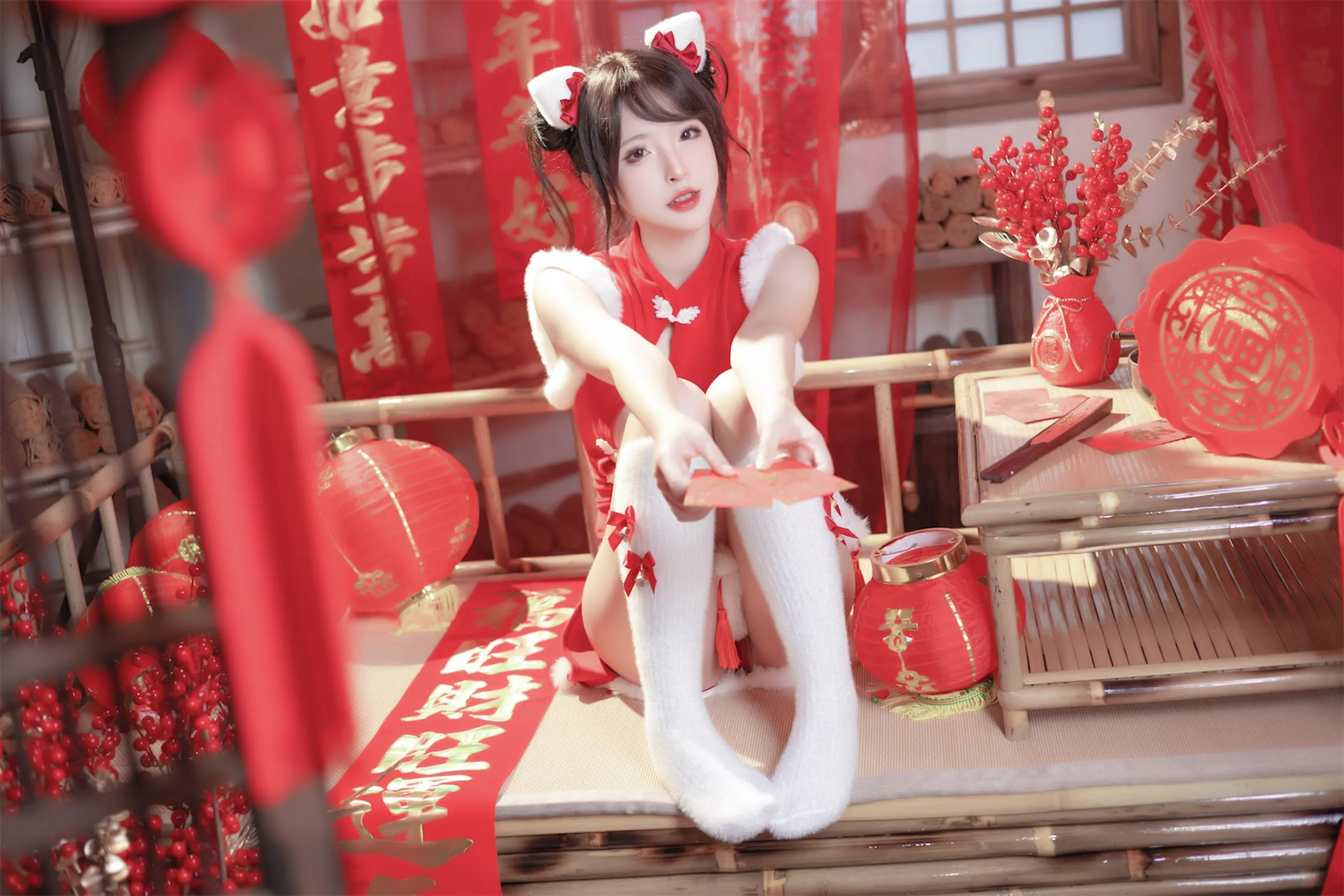 清水由乃 – NO.45 2023新年旗袍 [77P]插图6